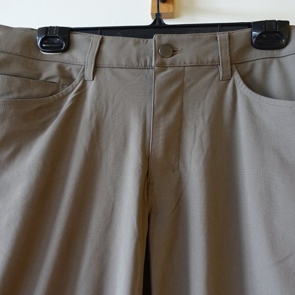 Lululemon Warpstreme ABC Pant Classic 37"L inseam Tall Size 34 Nomd - Picture 5 of 12